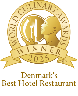 Danmarks "best hotel restaurant" 2025 vinder